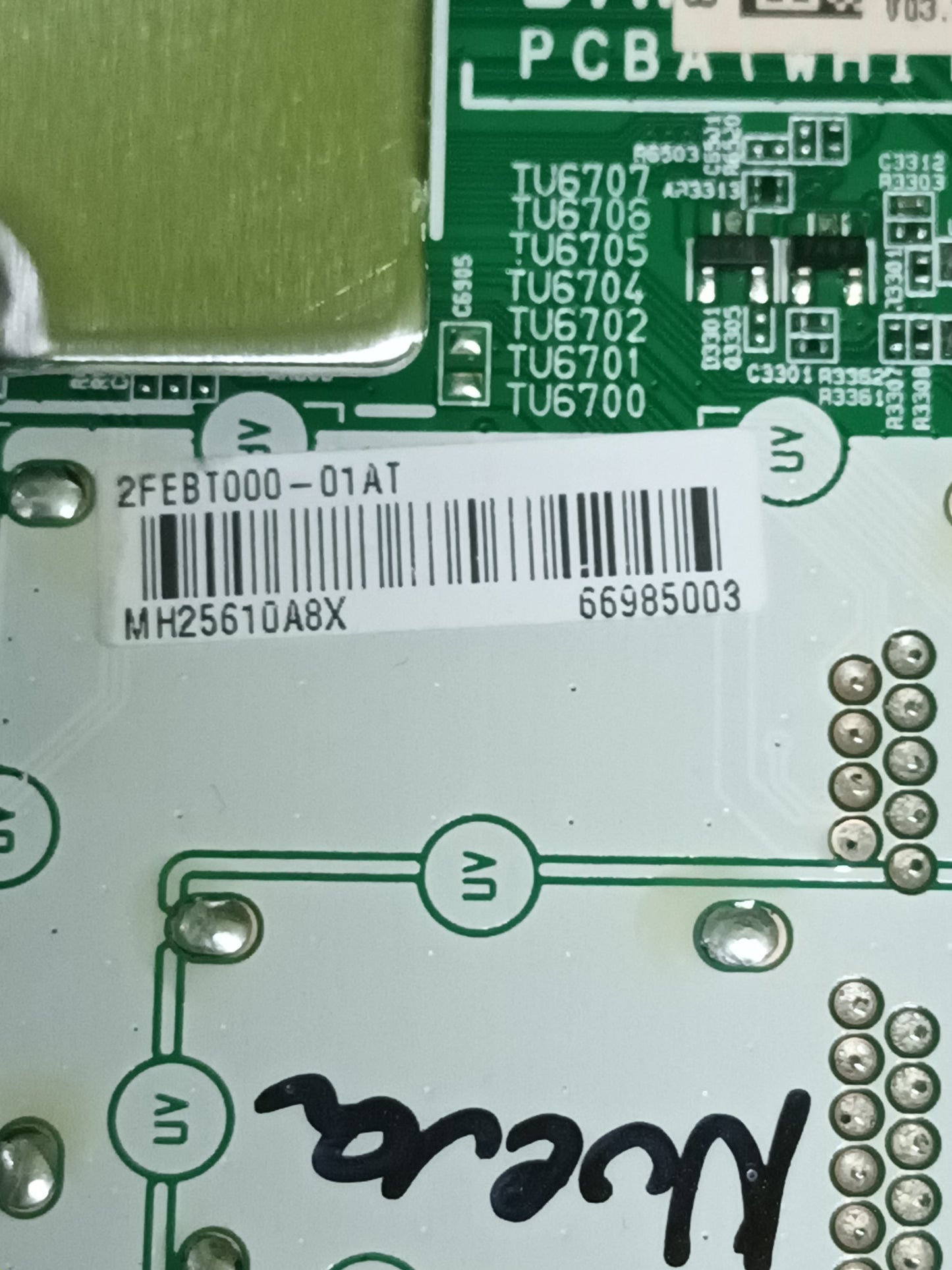 Placa main, EAX69830902(1.1), EBT66985003, de tv LG 50UQ75006LF, NUEVA SIN USAR