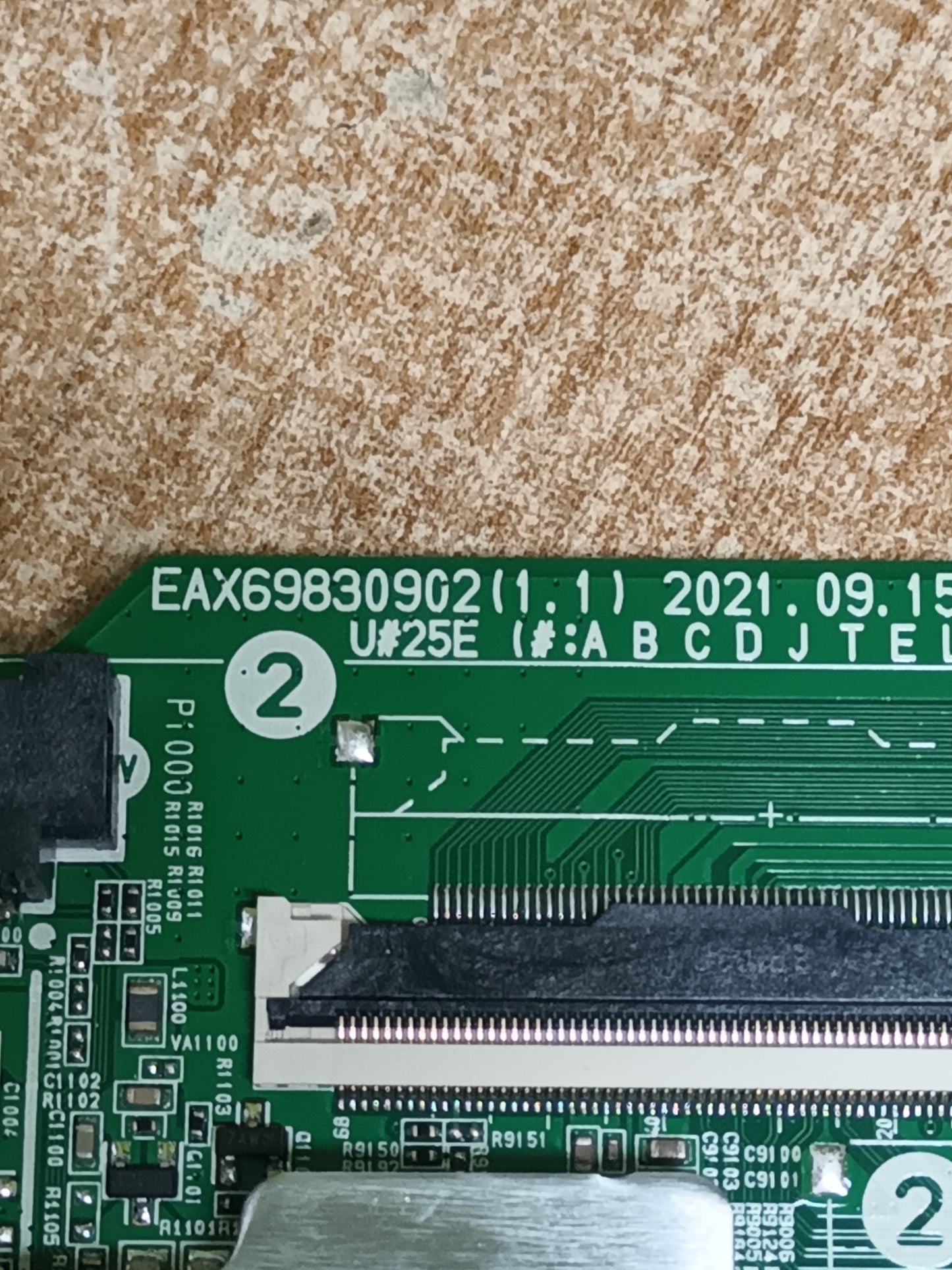Placa main, EAX69830902(1.1), EBT66985003, de tv LG 50UQ75006LF, NUEVA SIN USAR