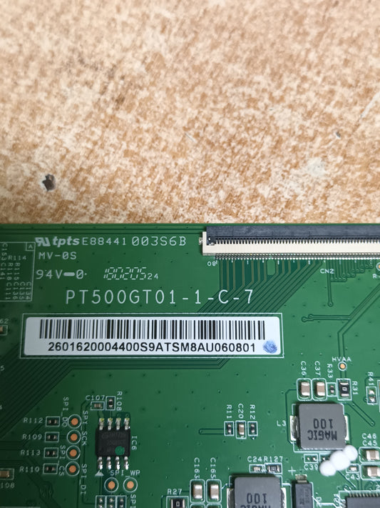 Placa T-COM, PT500GT01-1-C-7, NUEVA SIN USO, de tv LG50UK6300PLB