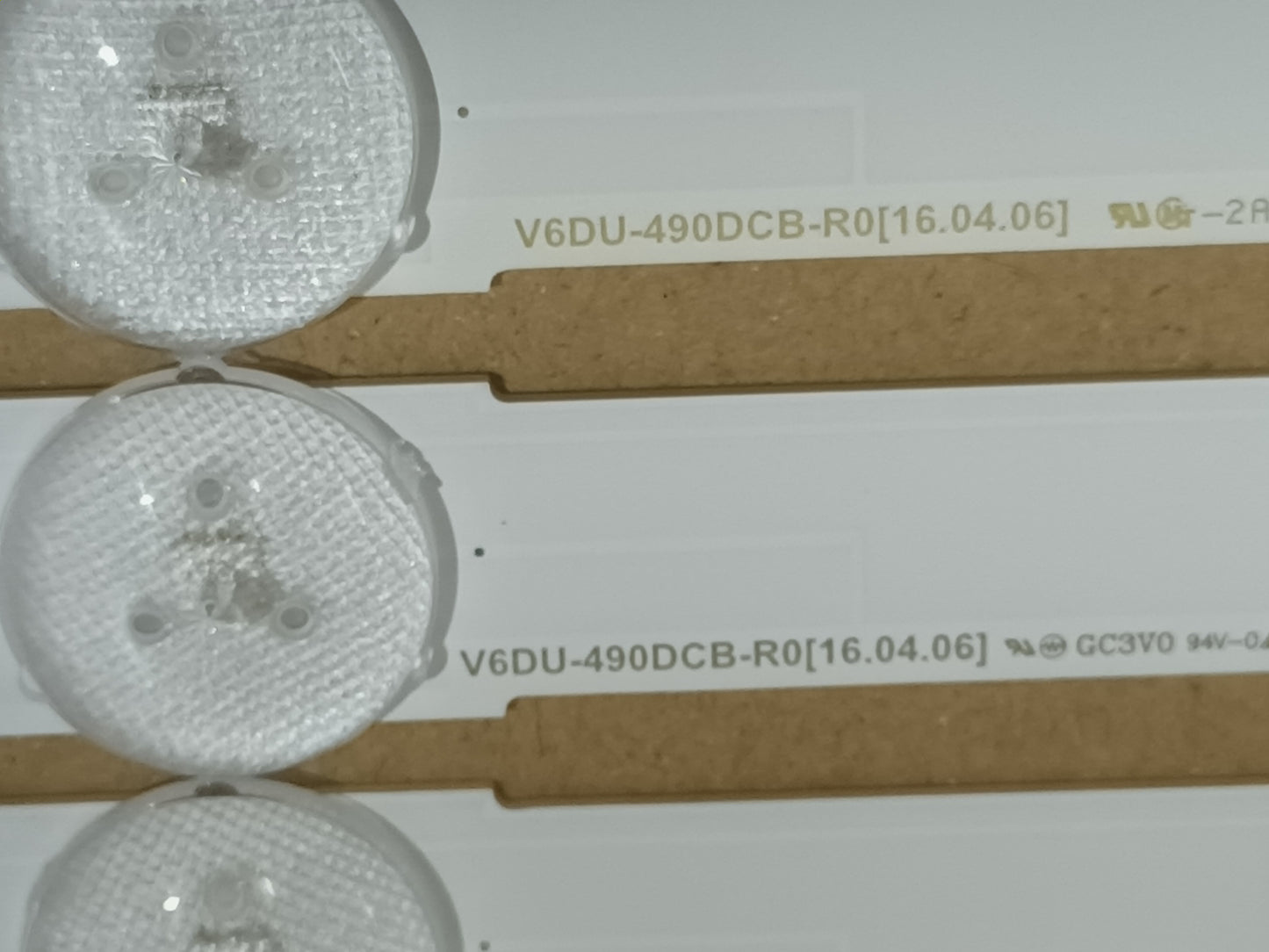 UE49MU6105K, KIT TIRAS LED nuevas, (ref,152)