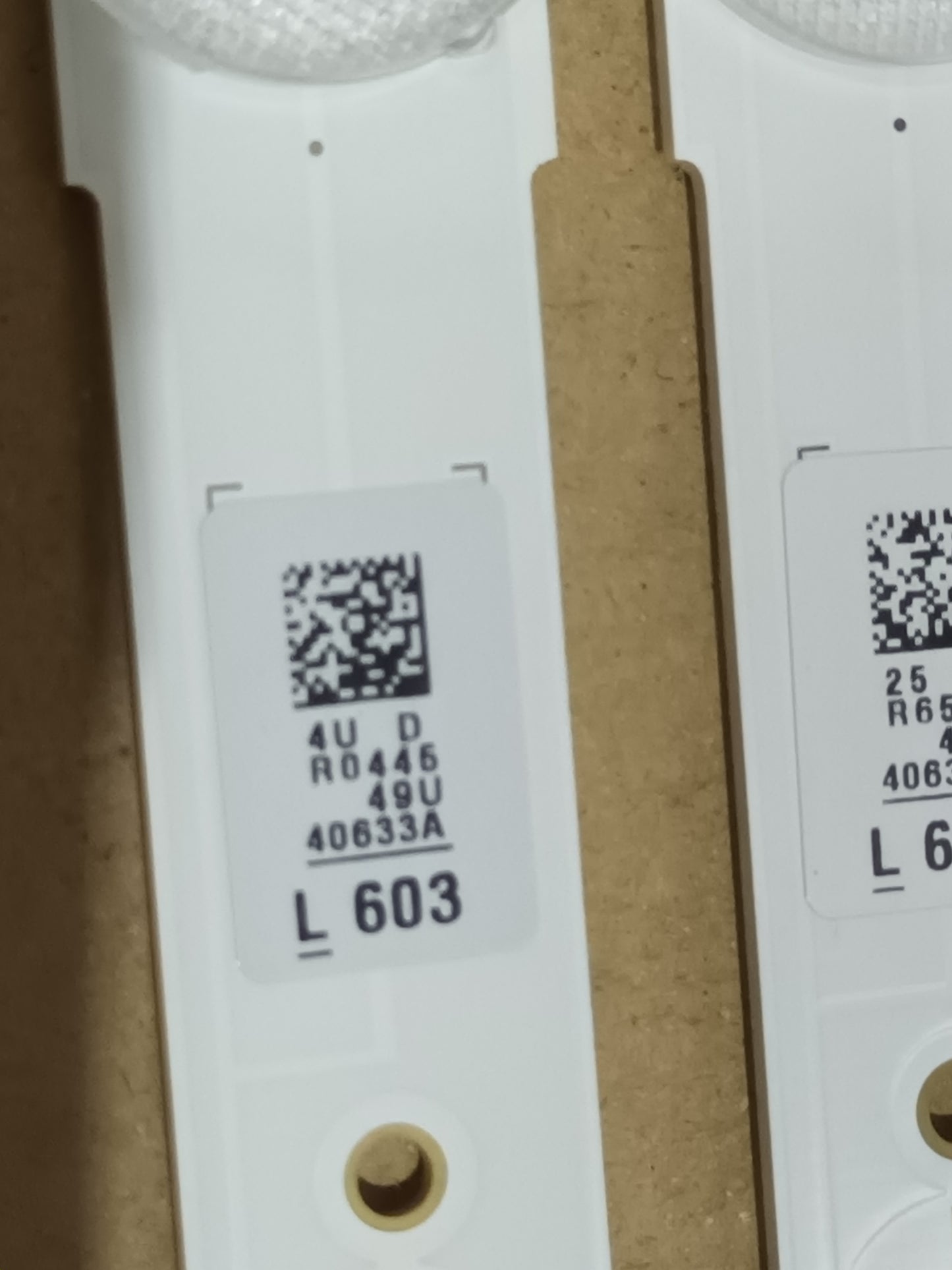 UE49MU6105K, KIT TIRAS LED nuevas, (ref,152)