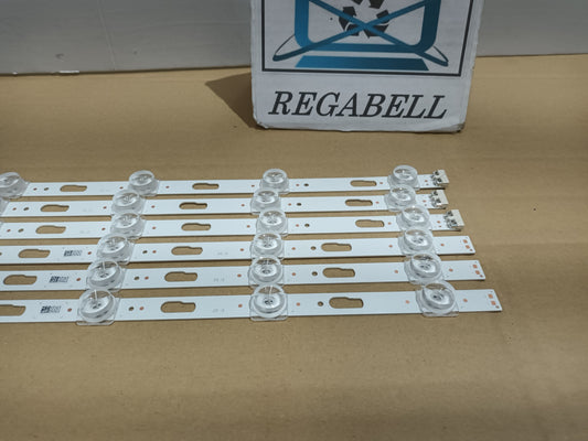 UE50RU7475U, KIT TIRAS LED nuevas, (ref,160)