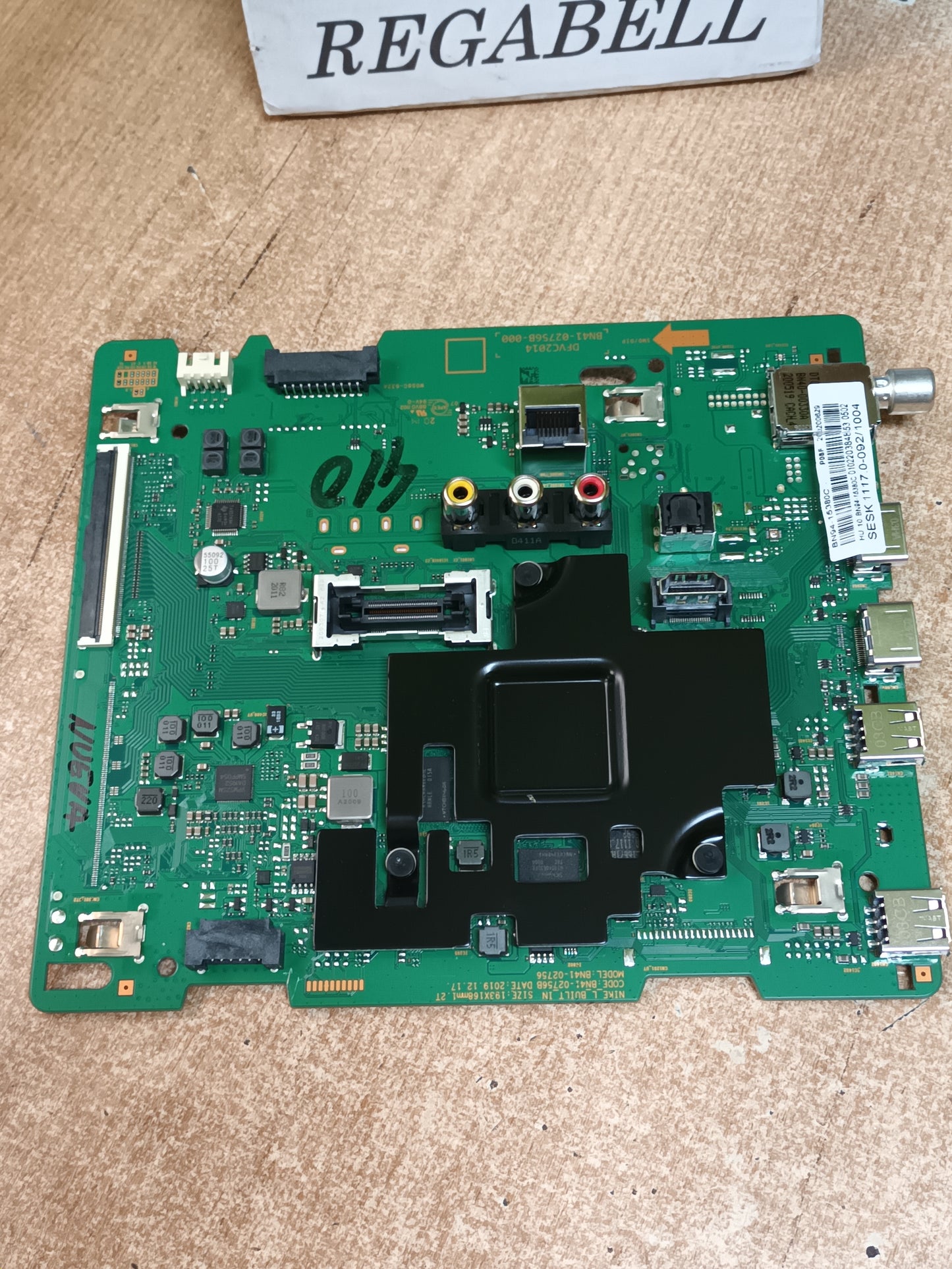 Placa main, BN94-15380C, de tv SAMSUNG UE50TU8005K, NUEVA SIN USAR,