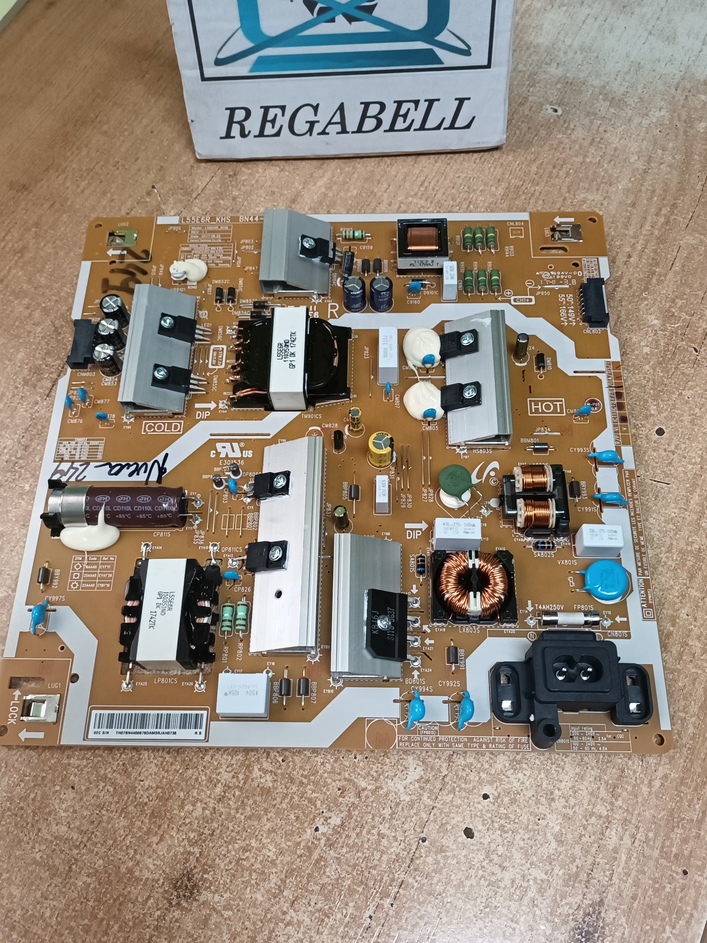 BN44-00876D, de tv SAMSUNG UE49MU6405U, NUEVA SIN USAR,