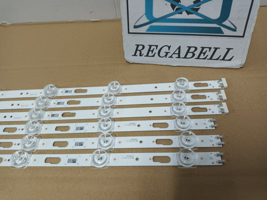 KIT 6 tiras de retroiluminación de SAMSUNG UE43TU7105K,