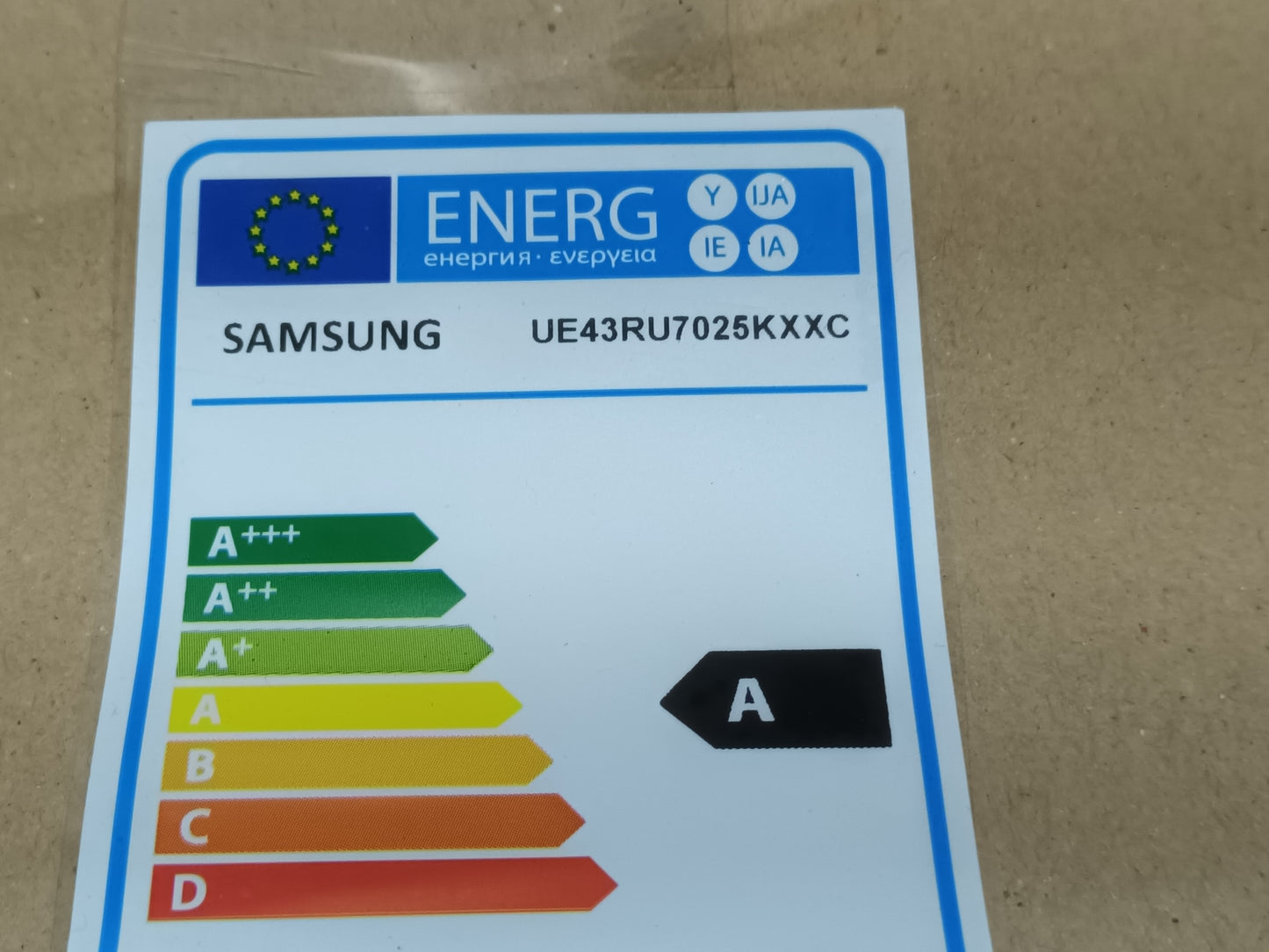 UE43RU7025K, componentes TV NUEVOS, (ref-109)