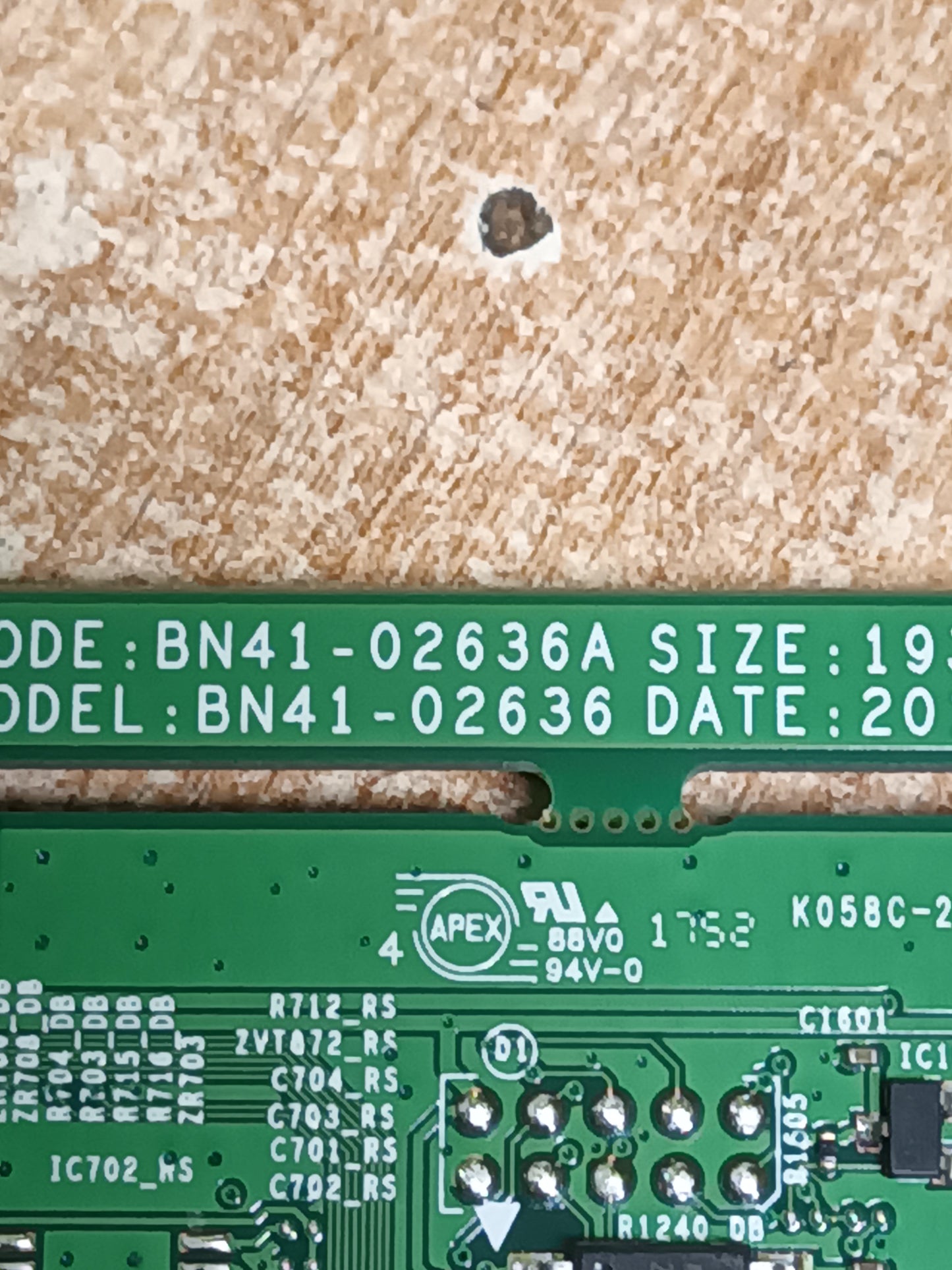 PLACA MAIN, BN41-02636A, BN94-12925B, de tv SAMSUNG UE49NU8075T, NUEVA SIN USAR