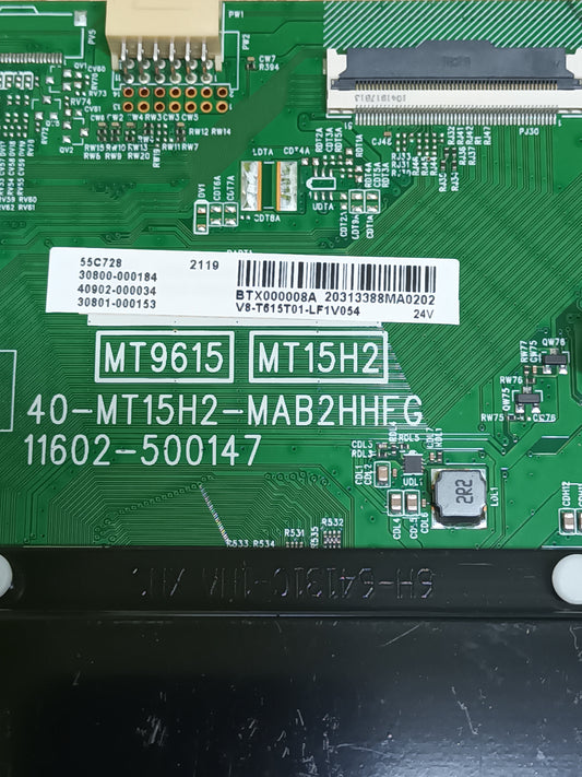 Placa main,40-MT15H2-MAB2HHF, de tv TCL 55C728, NUEVA SIN USAR,
