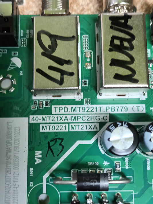 PLACA MAIN, TPD.MT9221T.PB779, NUEVA SIN USAR de tv TCL 32S5400AF,