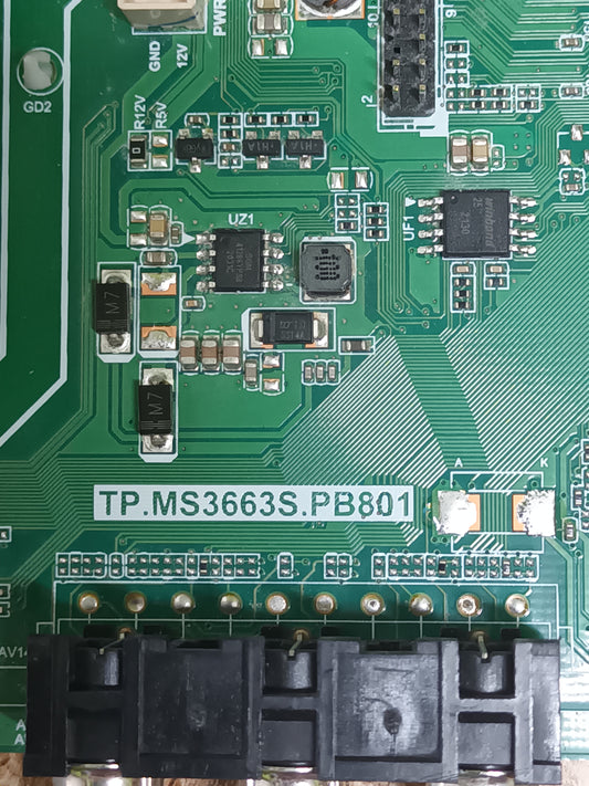 PLACA MAIN, TP.MS3663S.PB801, de tv TD SYSTEMS K40DLX14F,