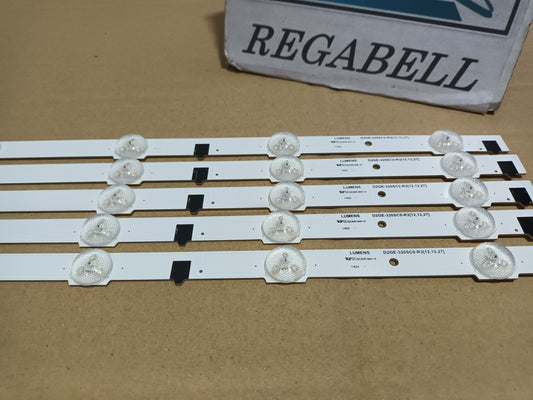 SAMSUNG UE32F4500AW, KIT 5 TIRAS LED, (ref,169)