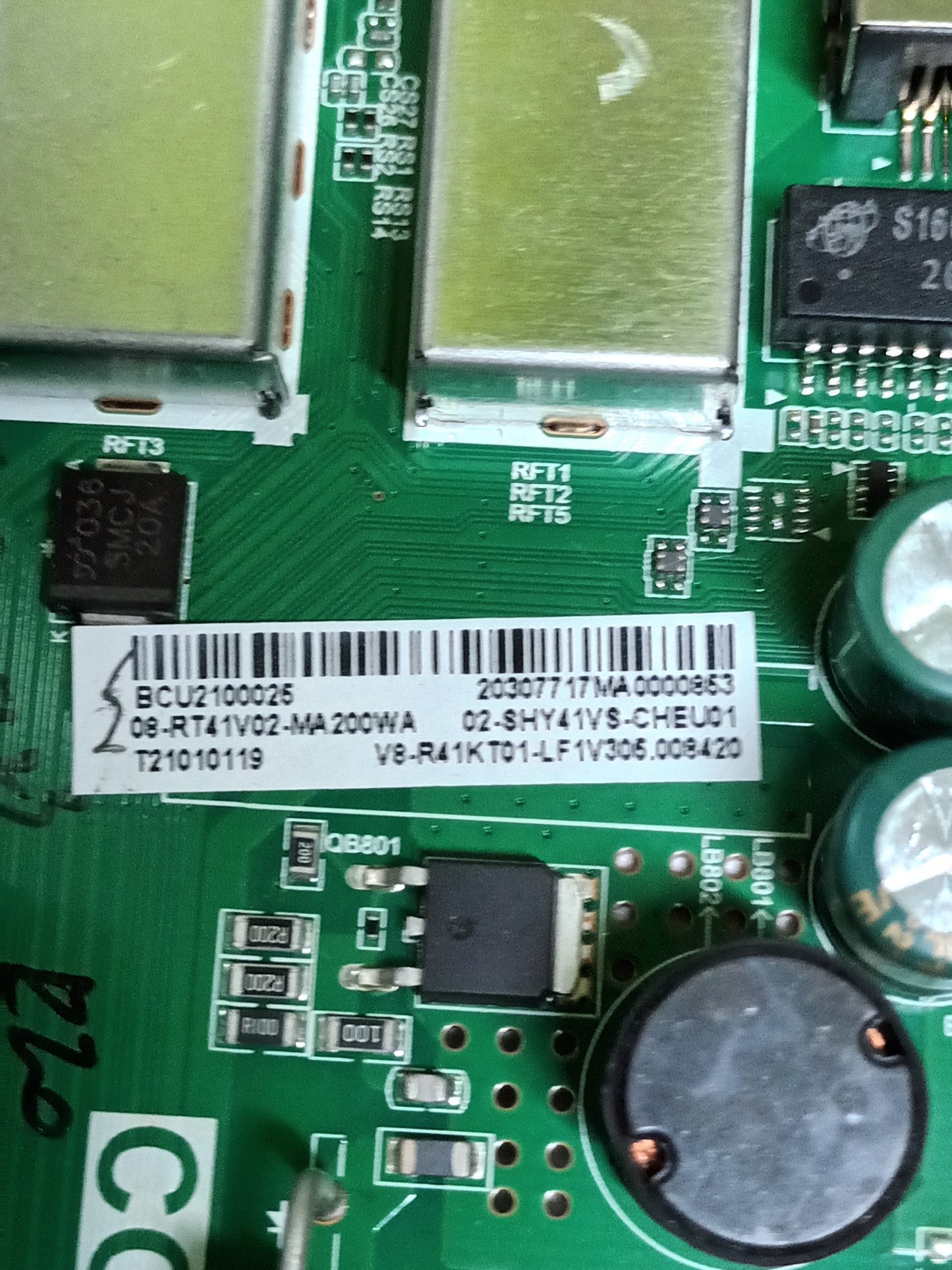 PLACA MAIN, TPD.RT2841.PB771, de TV THOMSON 32HE5606,