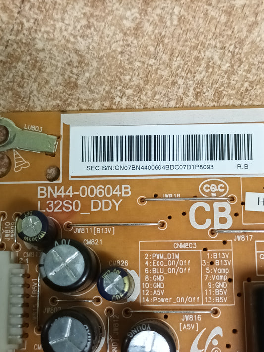 BN44-00604B, de TV SAMSUNG UE32F4500AW,