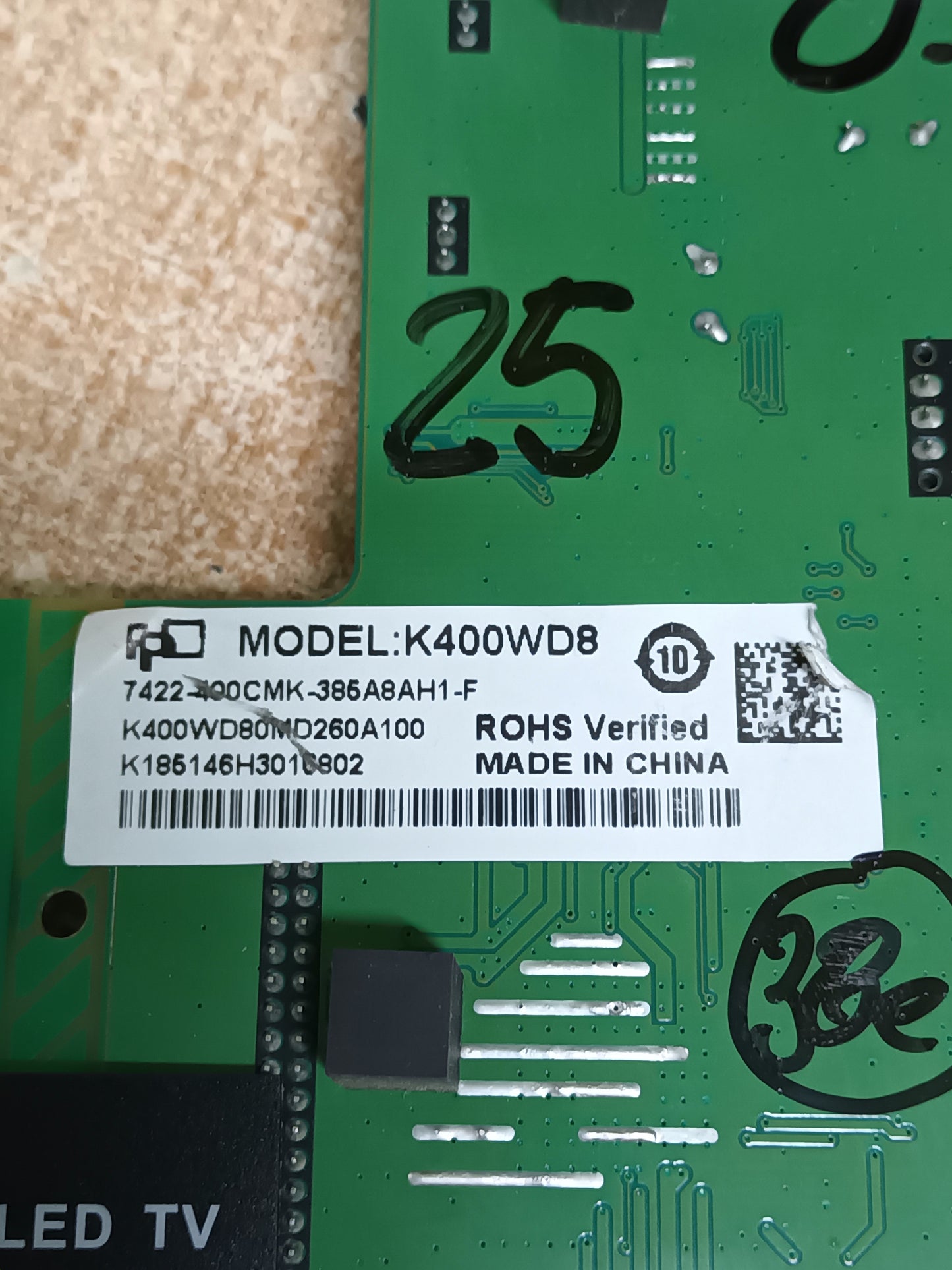 PLACA MAIN, MSD3463-T4C1, de tv STREAM SYSTEM BM40L81+