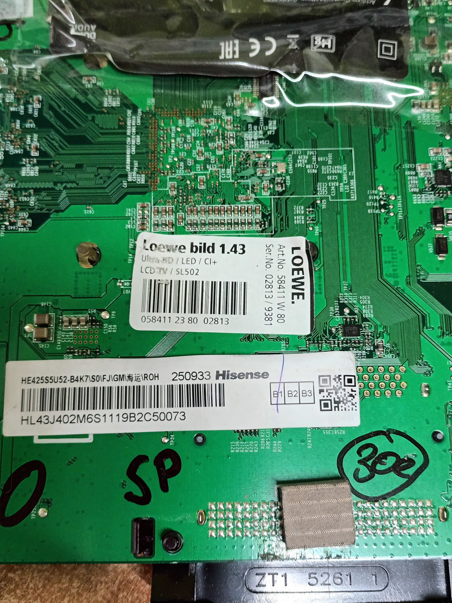 PLACA MAIN, RSAG7.820.8457/R0H, de tv LOEWE D-96317 KRONACH,