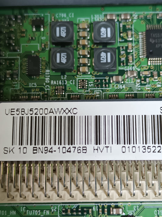 PLACA MAIN, BN96-10476B, de tv SAMSUNG UE58J5200AW,