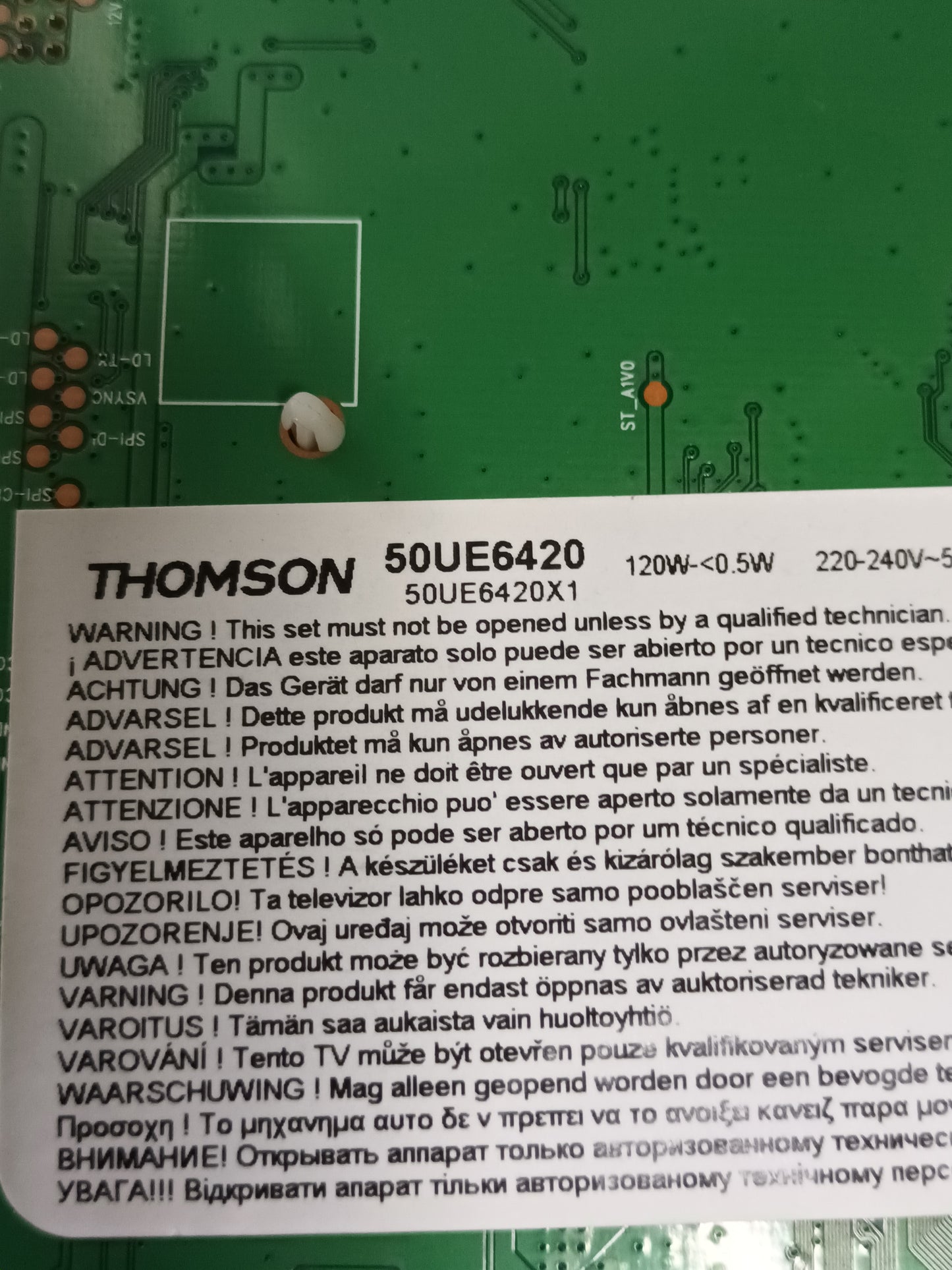 PIES DE TV THOMSON 50UE6420, (ref-193)