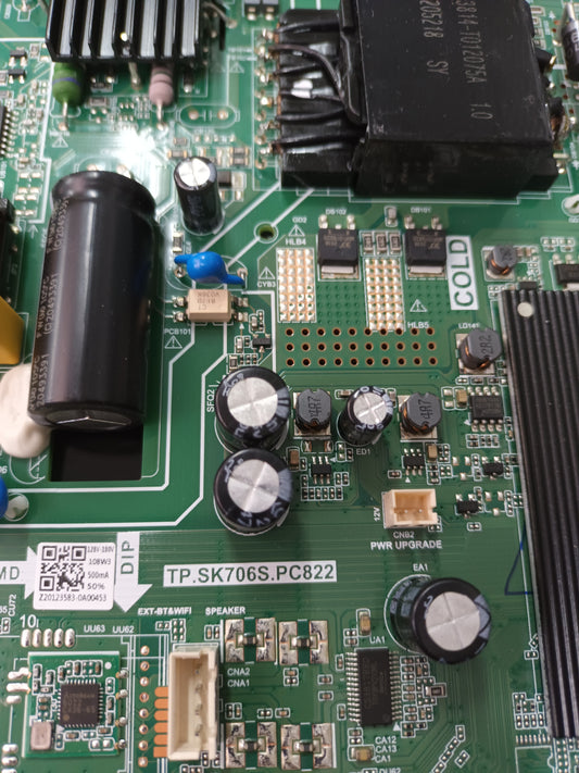 PLACA MAIN, TP.SK706S.PC822, de TV SILVER IPLE55/410885, NUEVA SIN USAR,