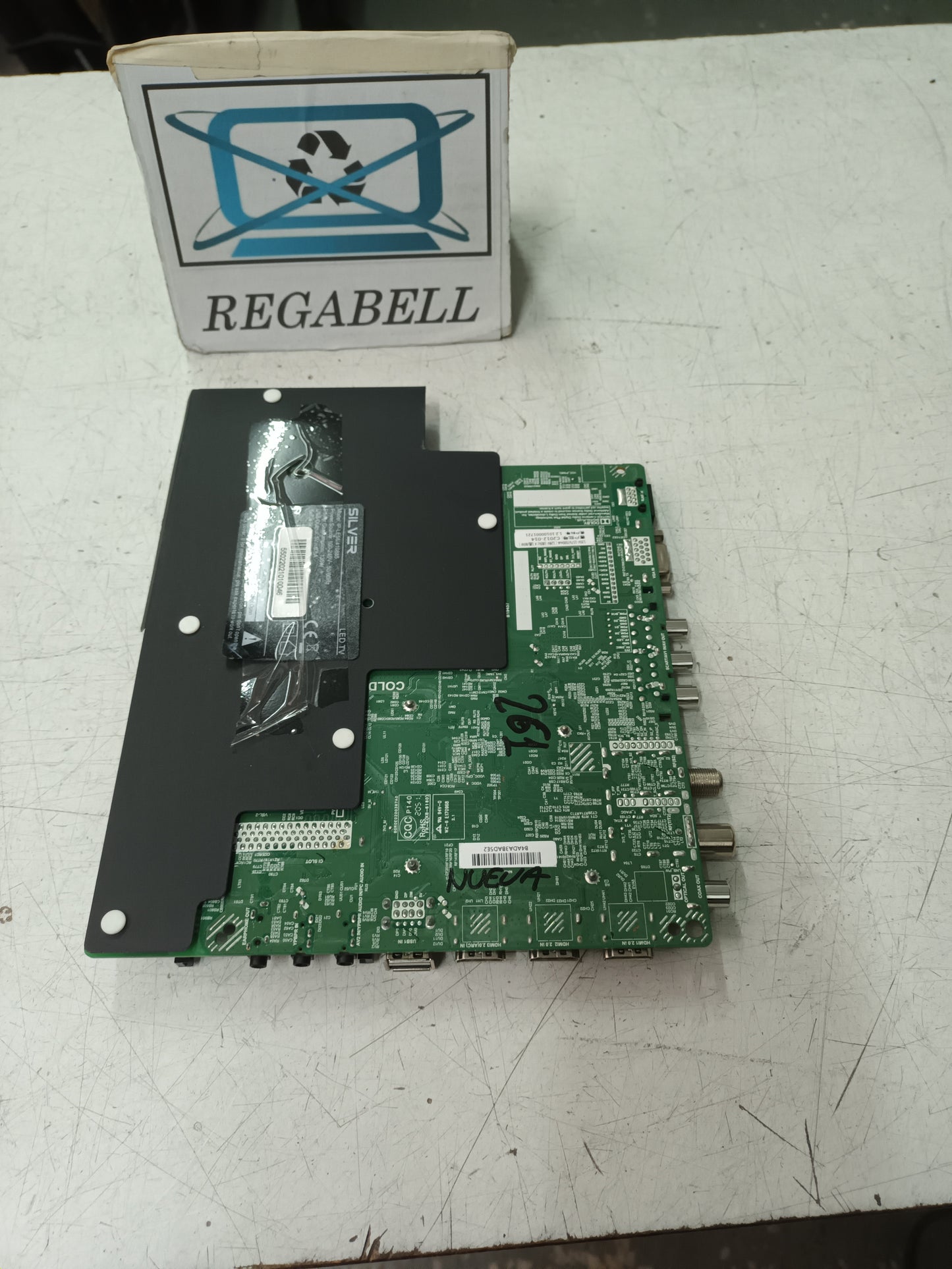 PLACA MAIN, TP.SK706S.PC822, de TV SILVER IPLE55/410885, NUEVA SIN USAR,