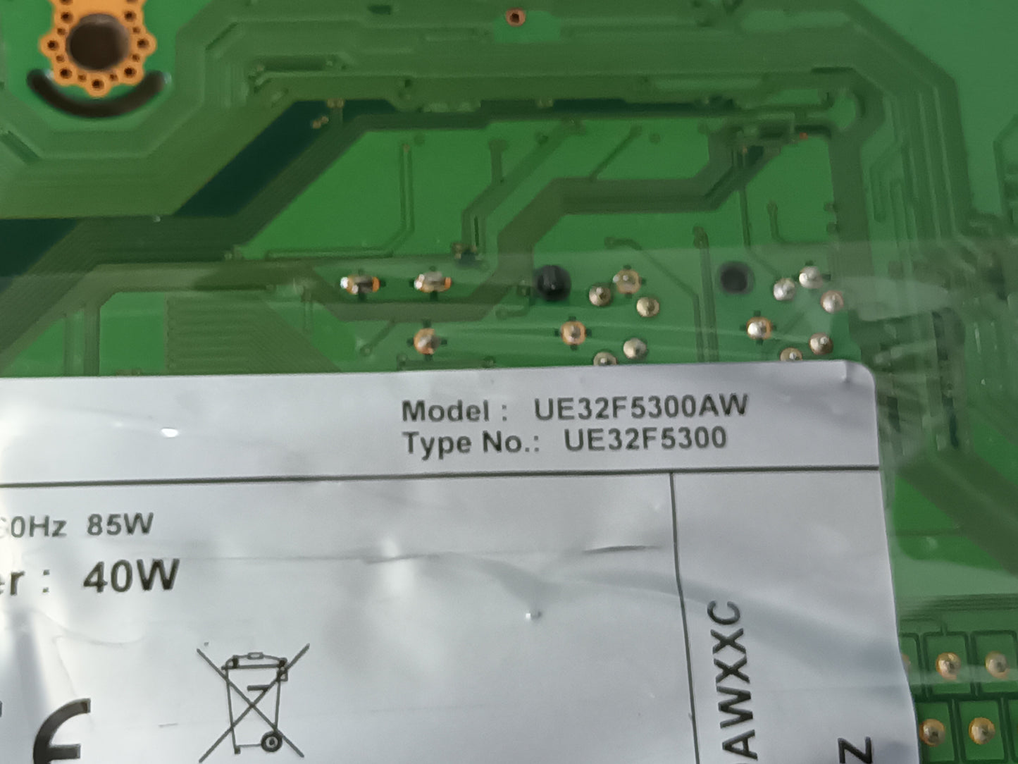 SAMSUNG UE32F5300AW, KIT 5 TIRAS LED (ref.229)
