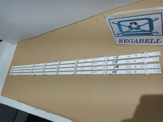 HISENSE 50A6BG, KIT 4 TIRAS LED (ref.218)