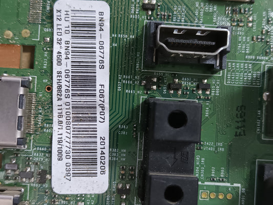 PLACA MAIN, BN94-06776S, de tv Samsung UE32F4500AW