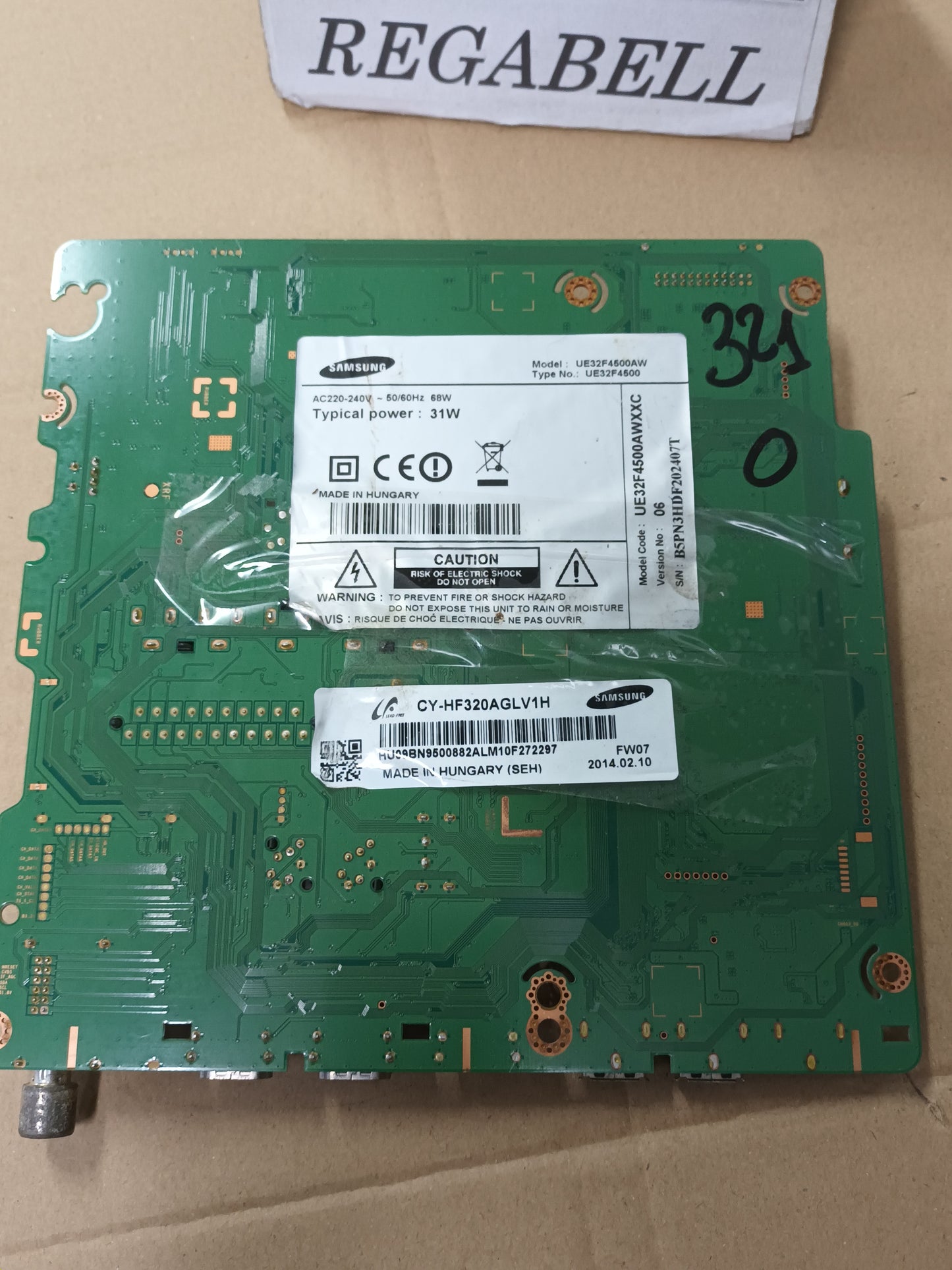 PLACA MAIN, BN94-06776S, de tv Samsung UE32F4500AW