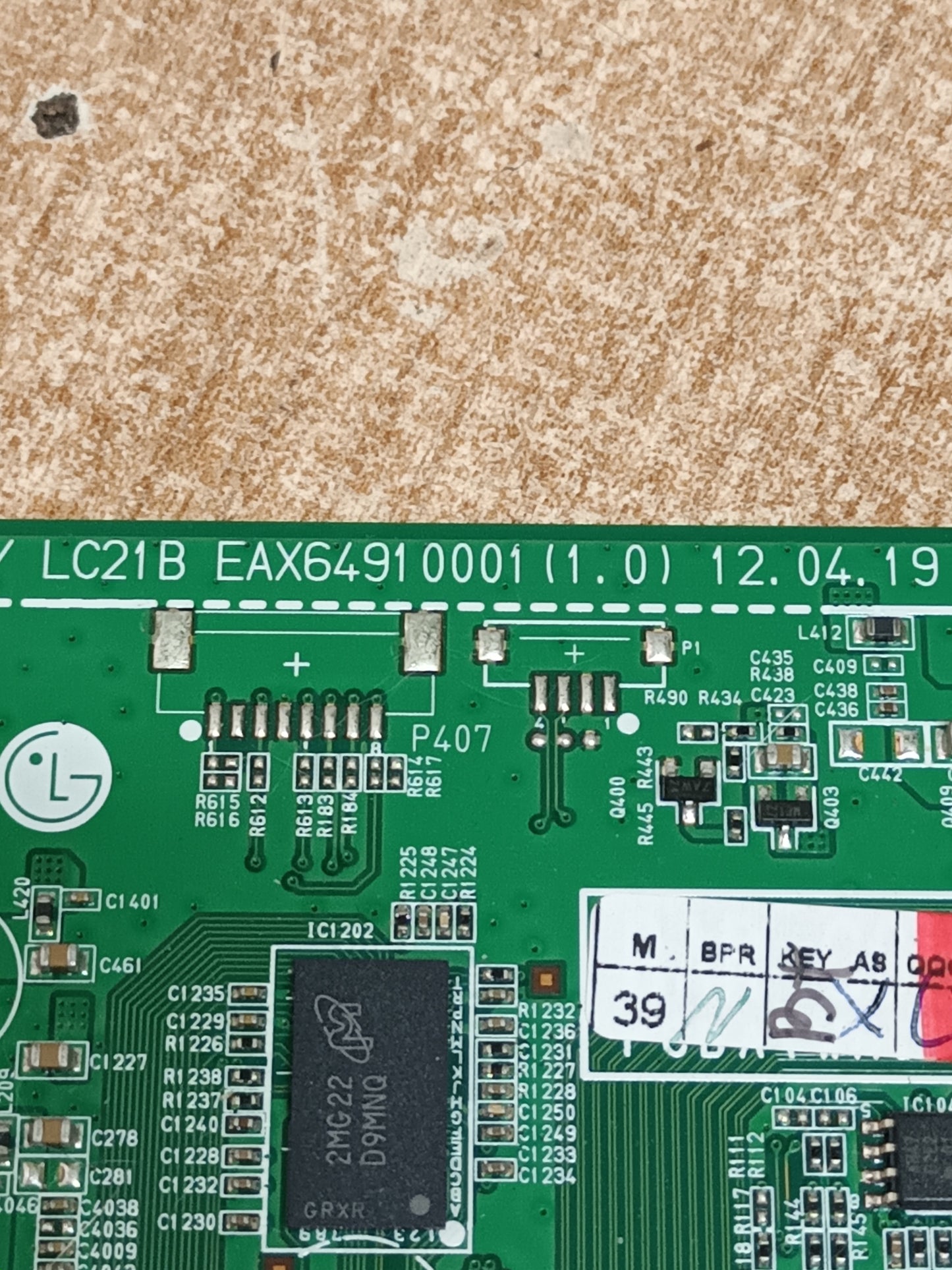 Placa main, EAX64910001(1.0), EBT62174286, de tv LG42LS3450,