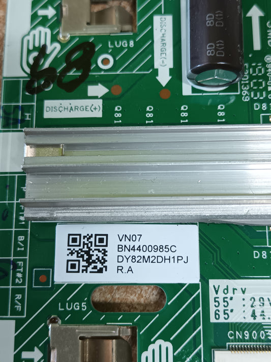 CONTROLADOR LED SAMSUNG QE55Q80RAT BN44-00985C,