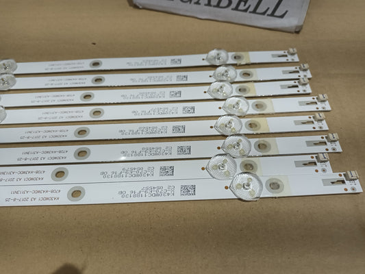 KIT 8 tiras de retroiluminación de STREAM SYSTEM BM43C1