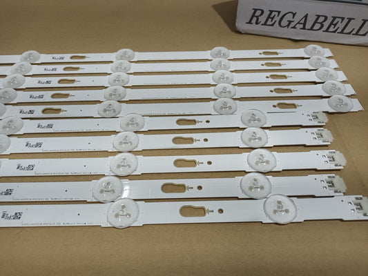 UE40ku6000k, KIT 10 TIRAS LED, (ref,101)