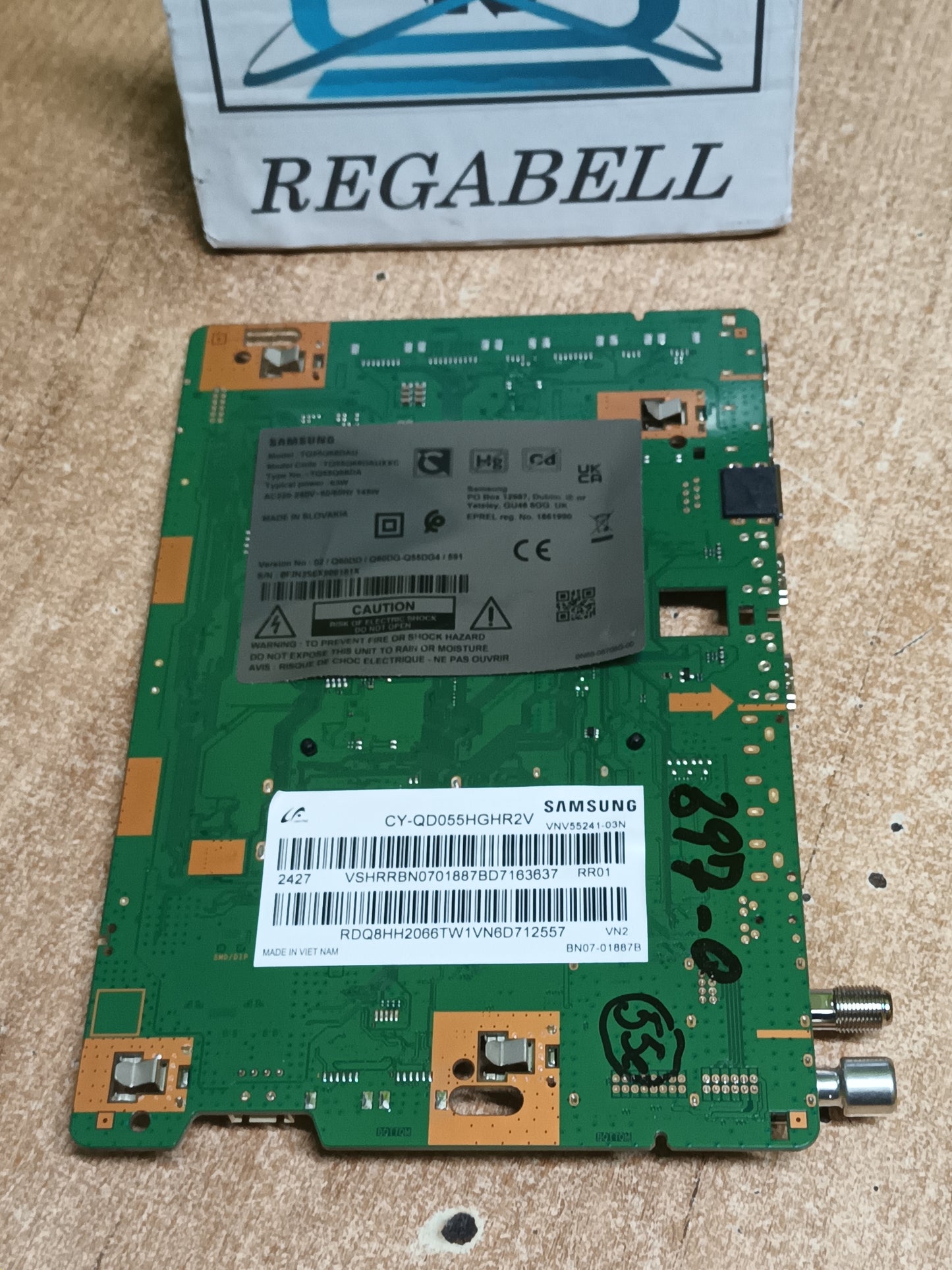 PLACA MAIN, BN94-18342P, de tv SAMSUNG TQ55Q68DAU