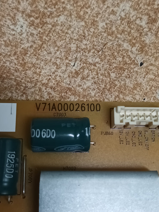 V71A00026100, de tv TOSHIBA 23RL933,