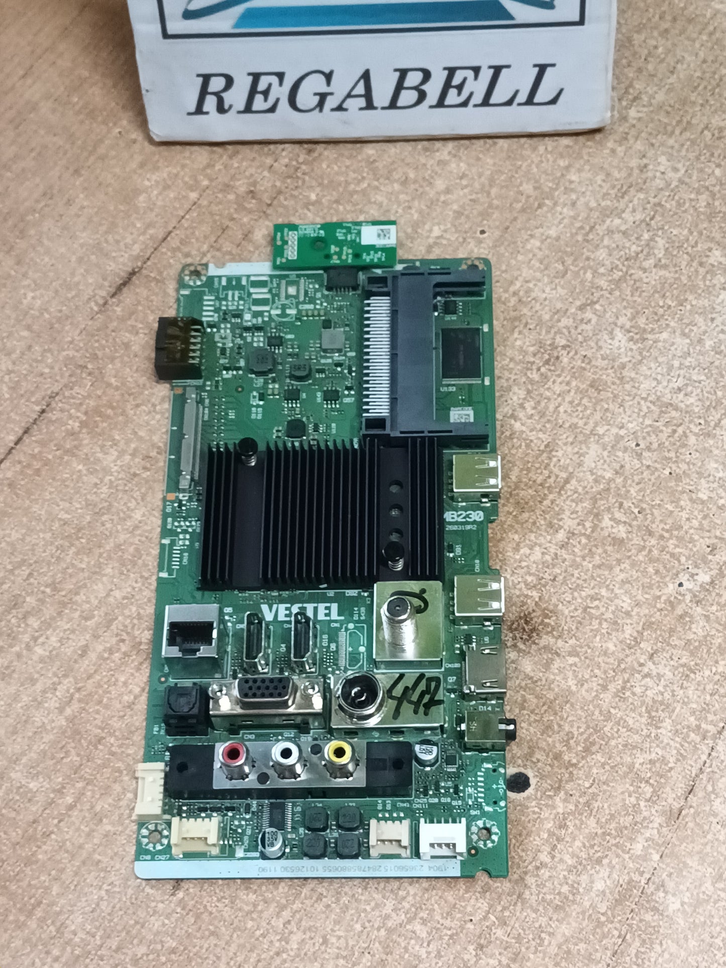 PLACA MAIN, 17MB230, de TV DAEWO TOSHIBA 50UL3063DG,