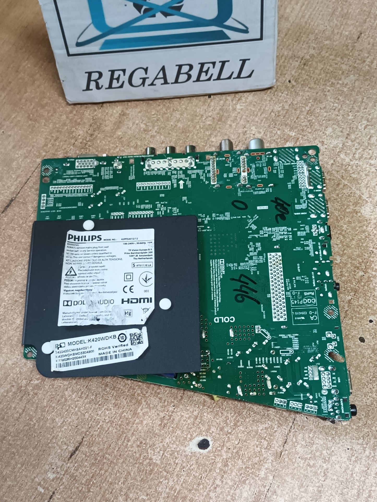 TP.MS3463S.PB801, PLACA MAIN PHILIPS