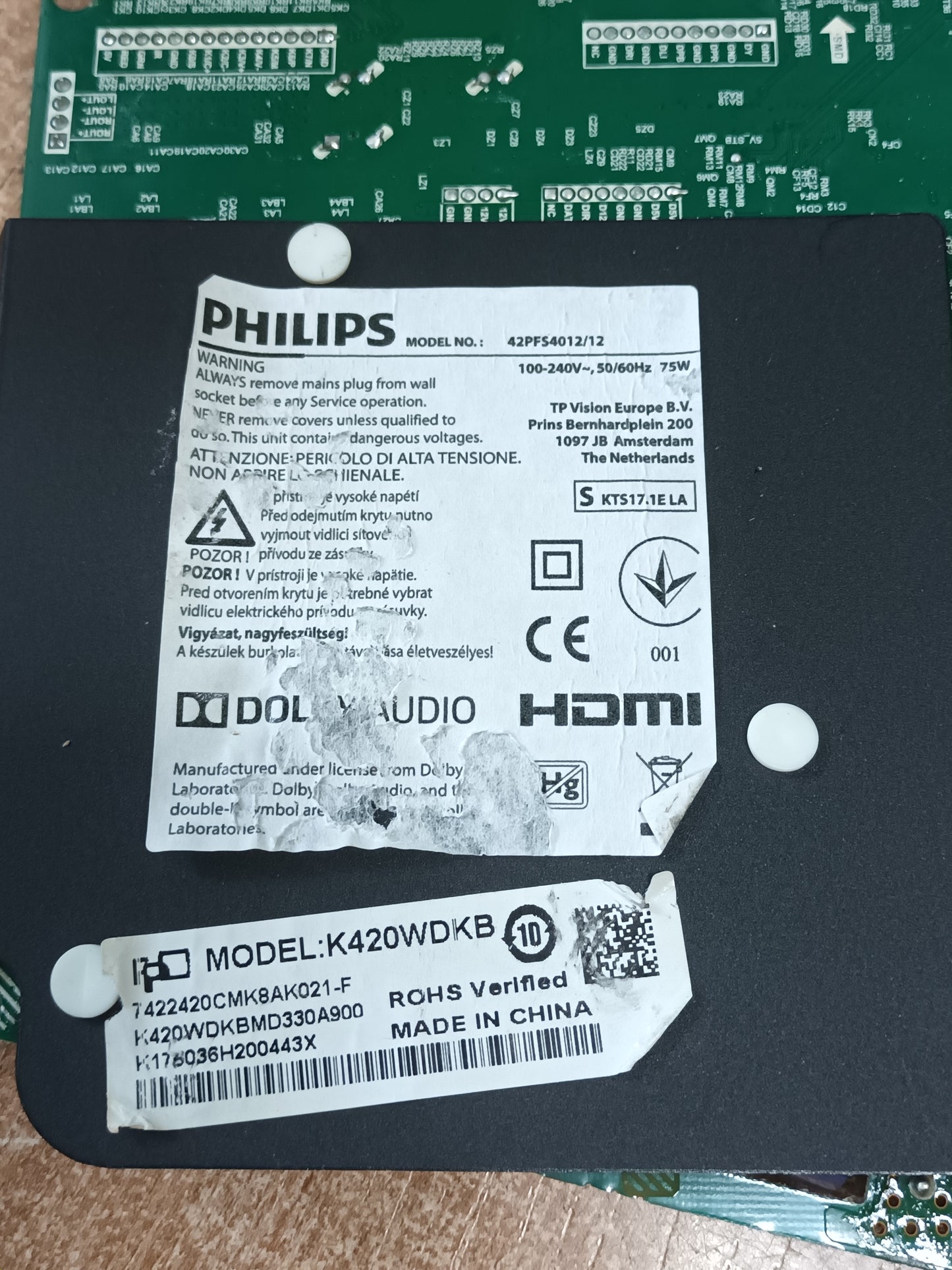 TP.MS3463S.PB801, PLACA MAIN PHILIPS