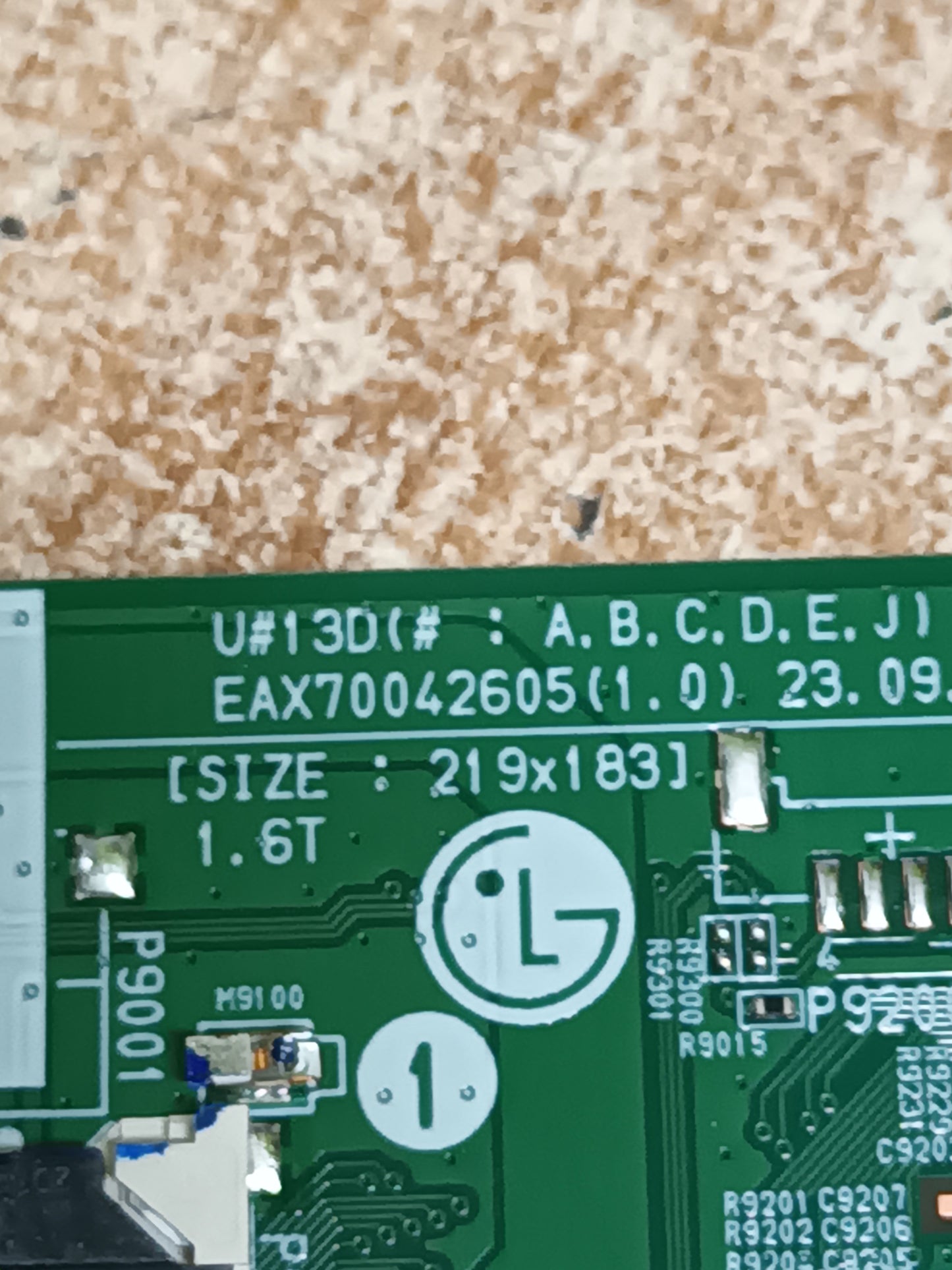Placa main, EAX70042605(1.0), EBT67535003, de tv LG65UR78006LK, NUEVA SIN USAR