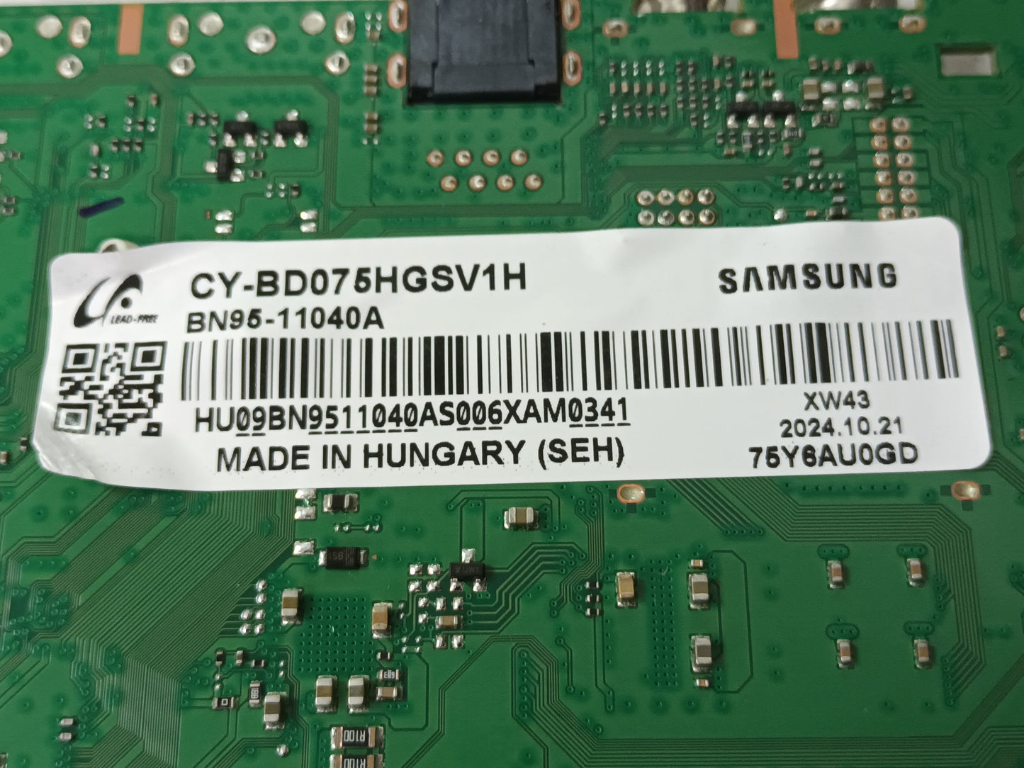 SAMSUNG TU75DU7175U, componentes TV NUEVOS,