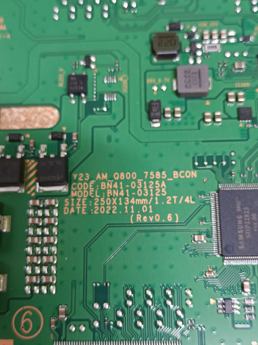 PLACA T-COM, BN41-03125A, NUEVA SIN USAR, de TV SAMSUNG TQ85QN800,