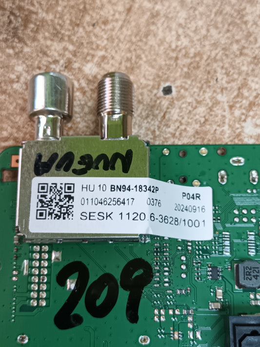 Placa main, BN94-18324P, de tv SAMSUNG TQ65Q68DAU, NUEVA SIN USAR