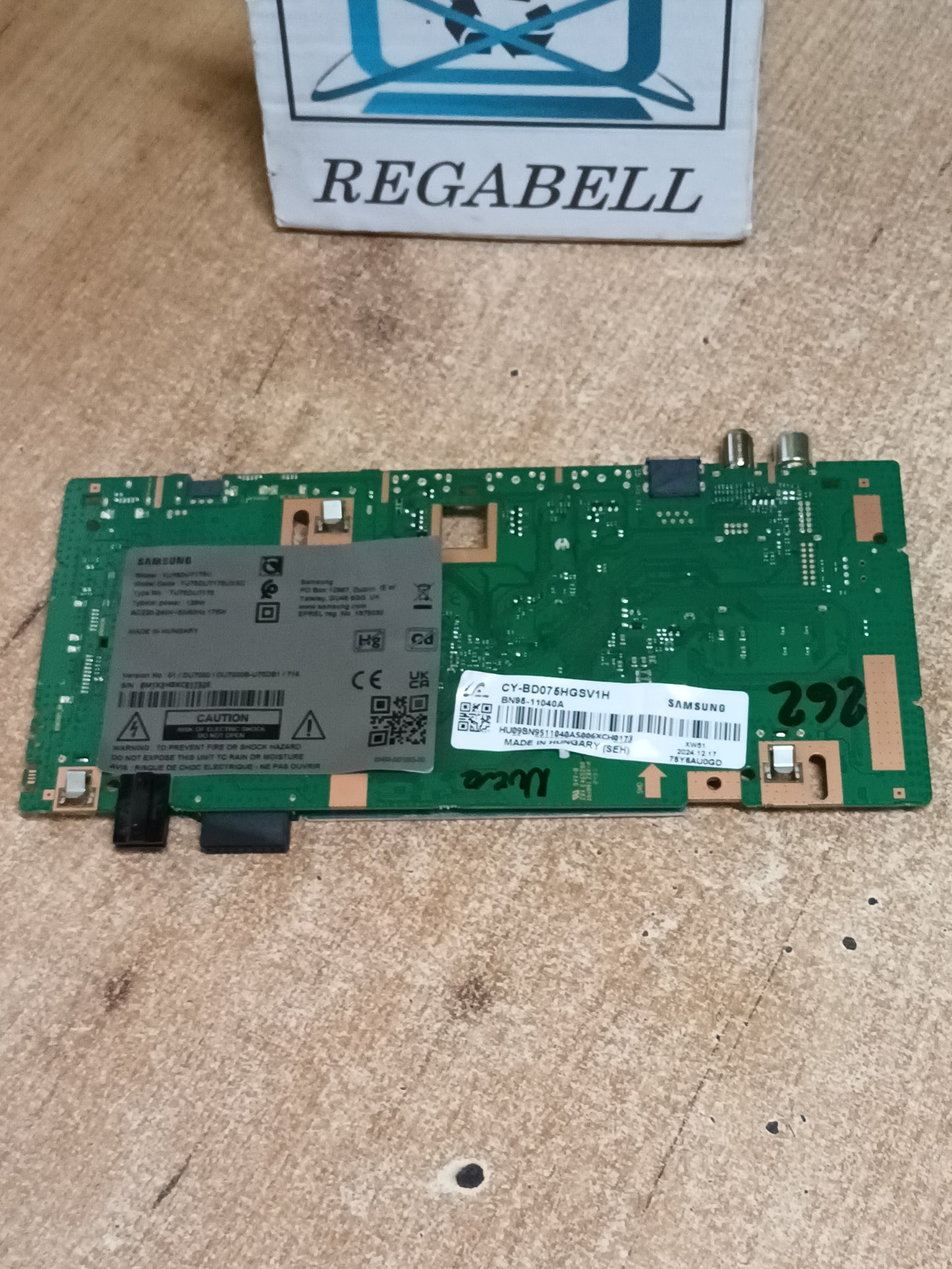 Placa main, BN96-58678Y, de tv SAMSUNG TU75DU7175U, NUEVA SIN USAR