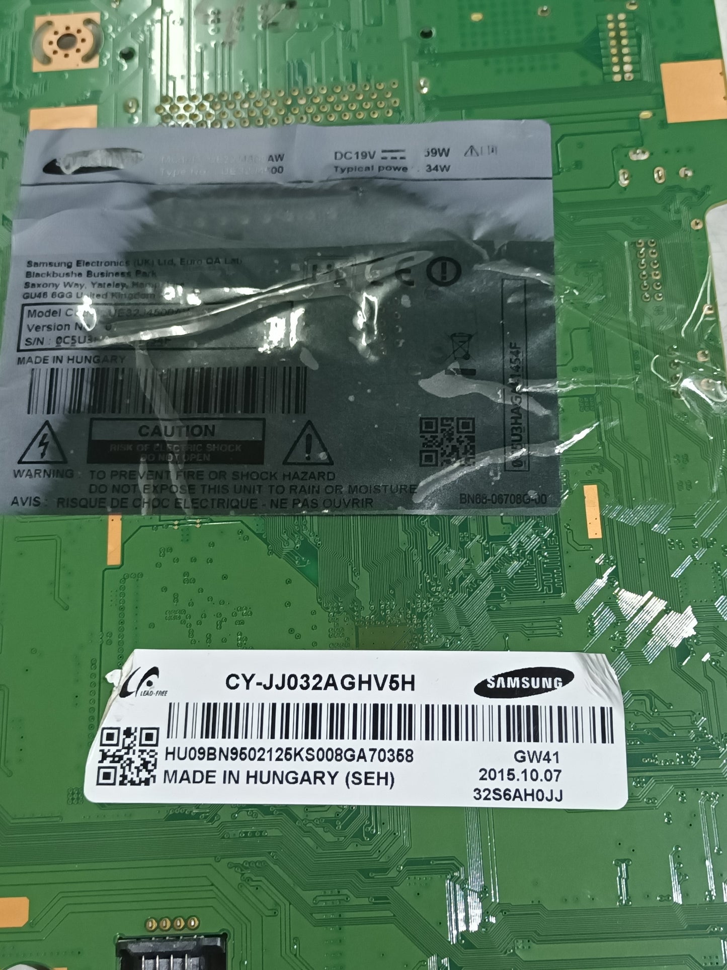 PLACA MAIN, BN94-08207A, de tv Samsung UE32J4500AW,