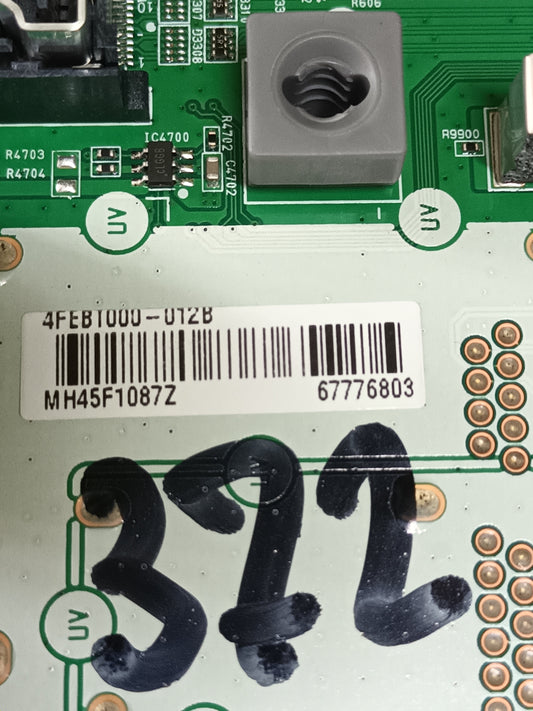 Placa main, EAX70043606(1.3), EBT67776803, de tv LG 55NAN081T6A, NUEVA SIN USAR