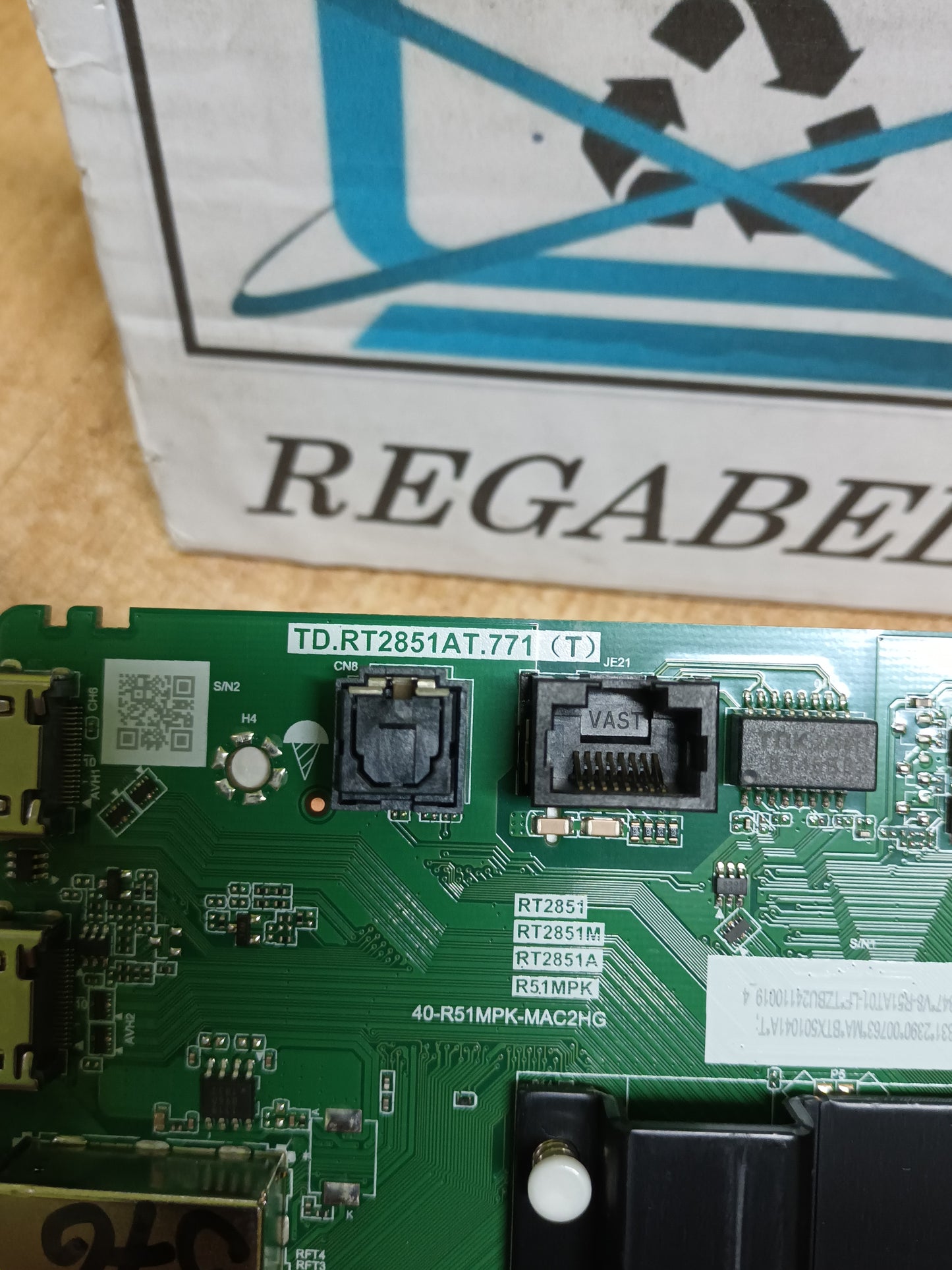 Placa main, TD.RT2851AT.771 (T) de tv TCL 55P655, NUEVA SIN USAr