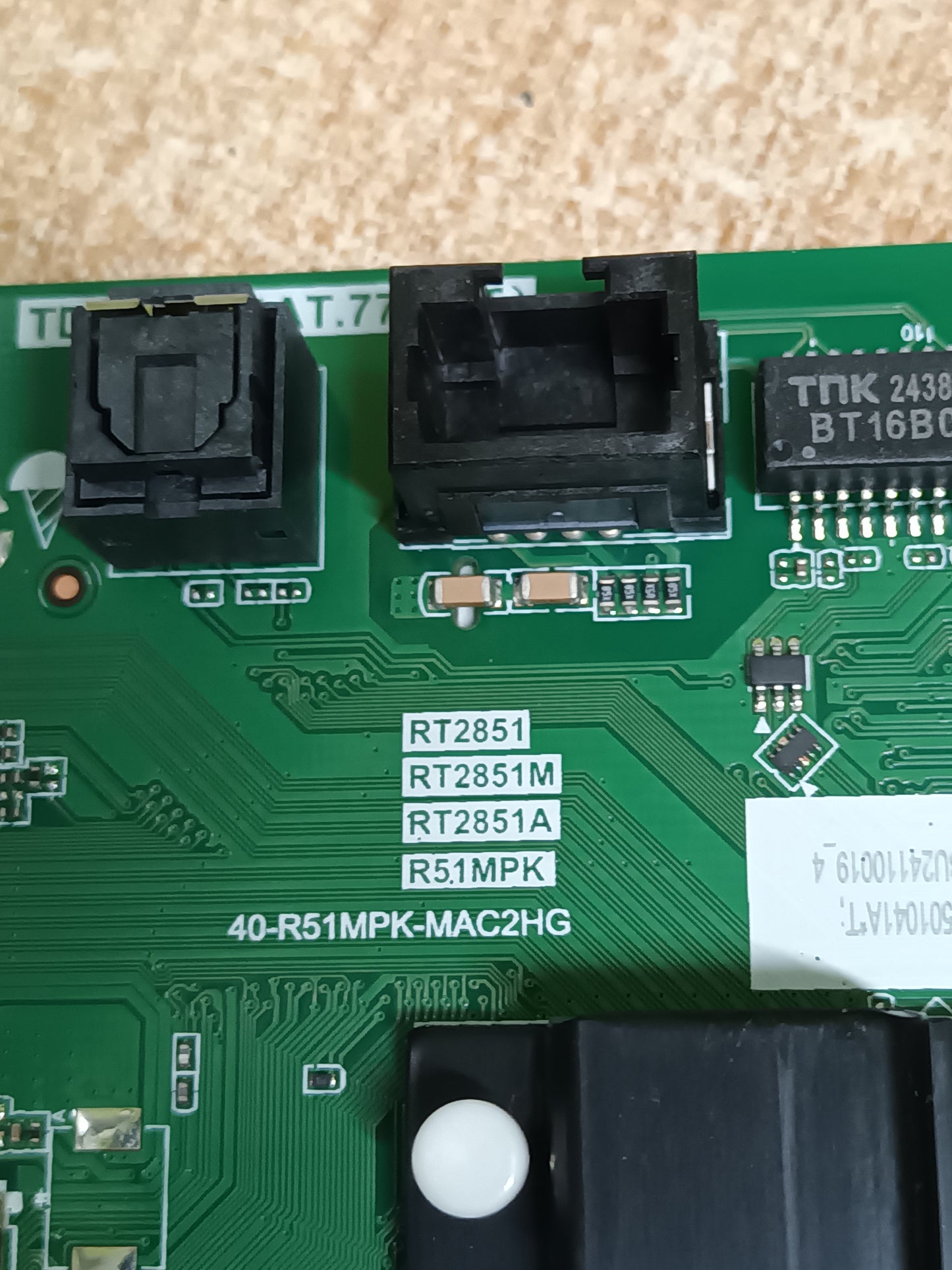 Placa main, TD.RT2851AT.771 (T) de tv TCL 55P655, NUEVA SIN USAr