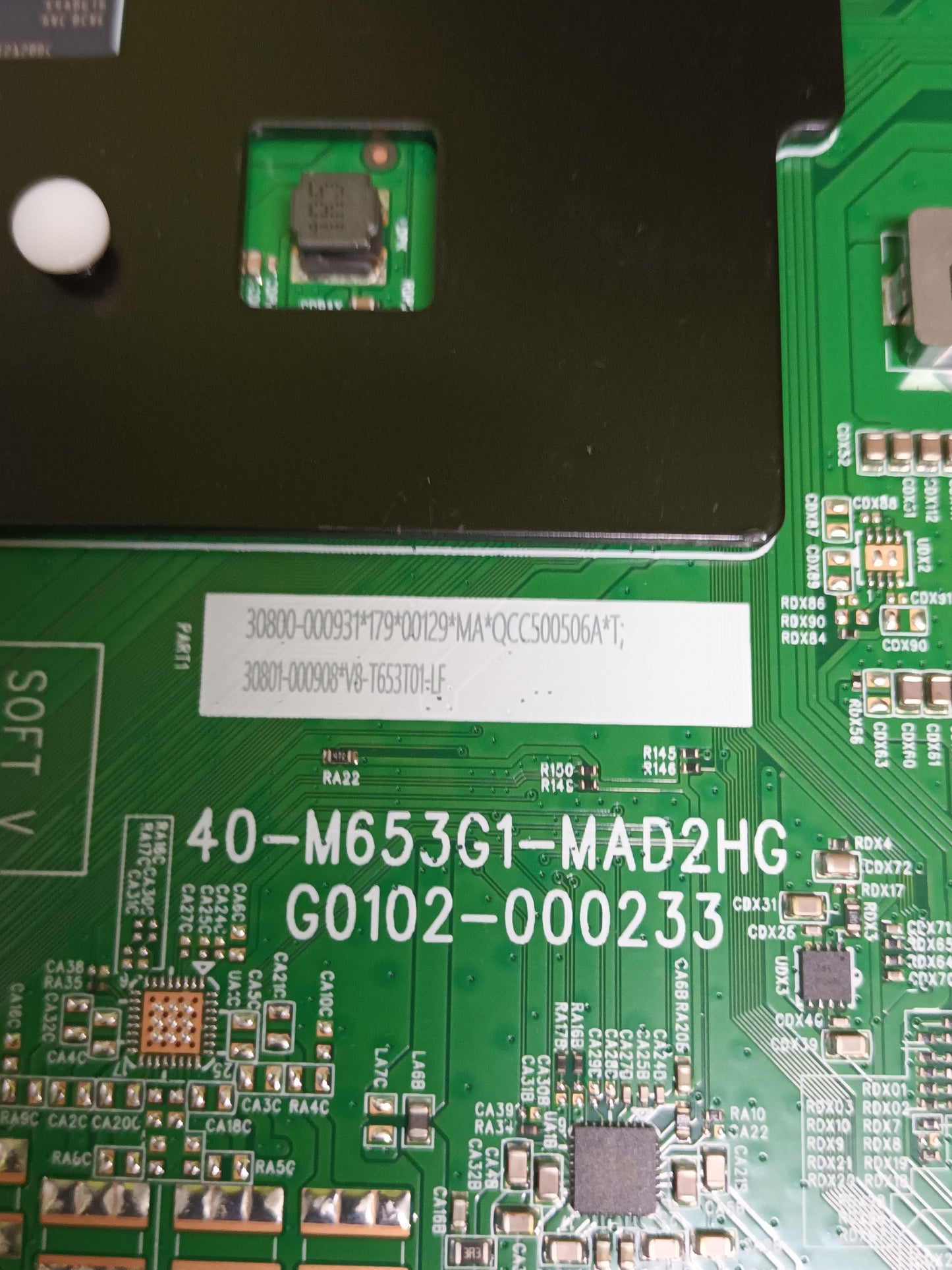 Placa main, 40-M653G1-MAD2HG, , NUEVA SIN USAR, de tv TCL 65C805W1