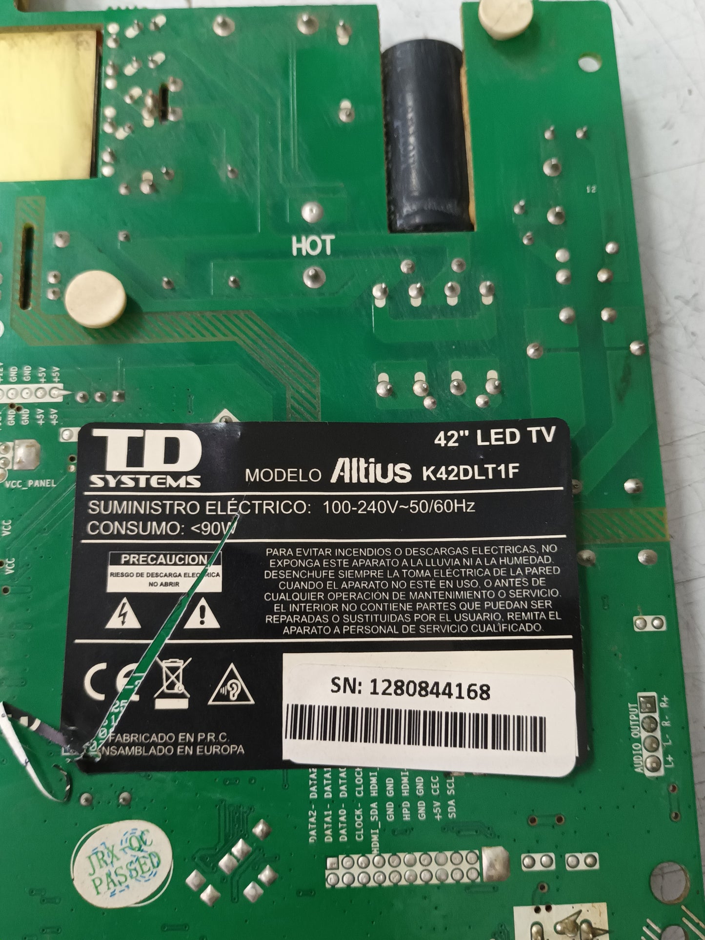 CV9202H-A39, de TD SYSTEMS ALTIUS K42DLT1F