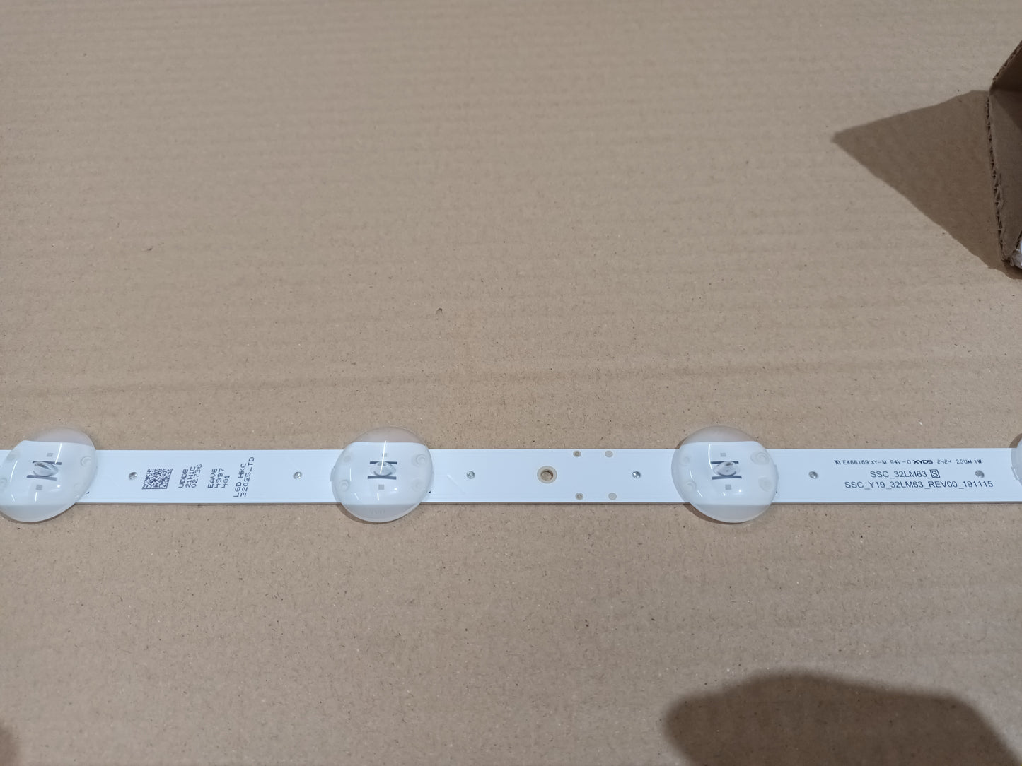 LG32LG630B6LA, KIT TIRAS LED nuevas,