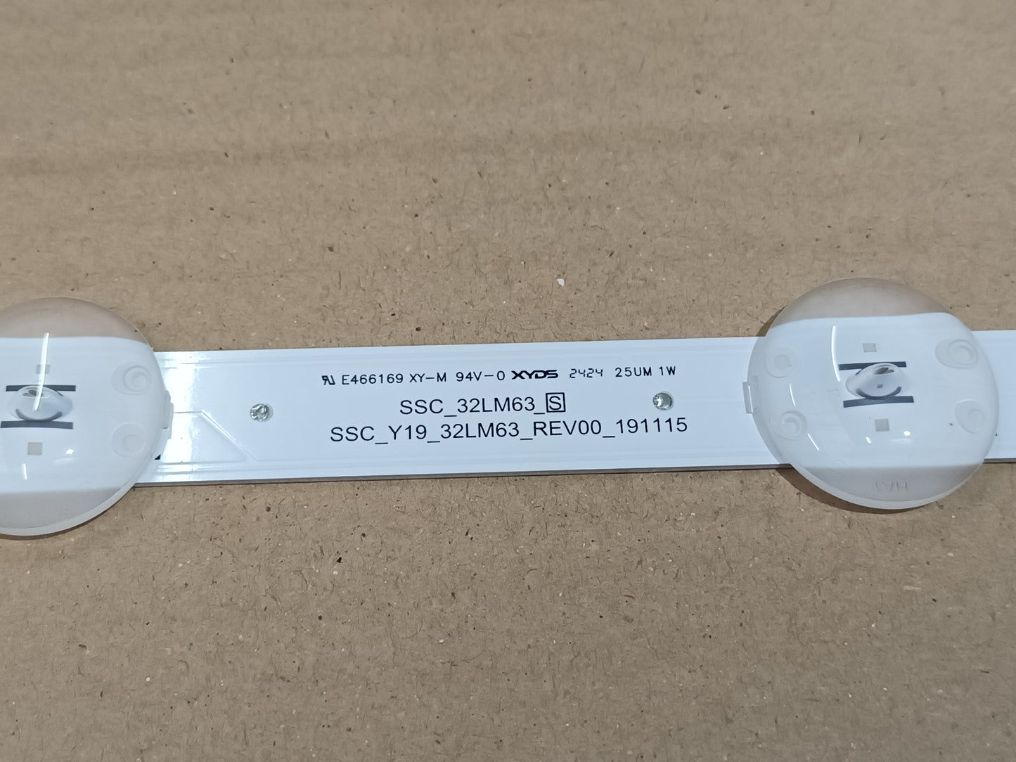 LG32LG630B6LA, KIT TIRAS LED nuevas,