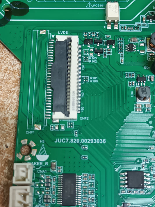 Placa main, JUC7.820-00293036, de tv PEAQ PTV 40F-5024V, NUEVA SIN USAR,